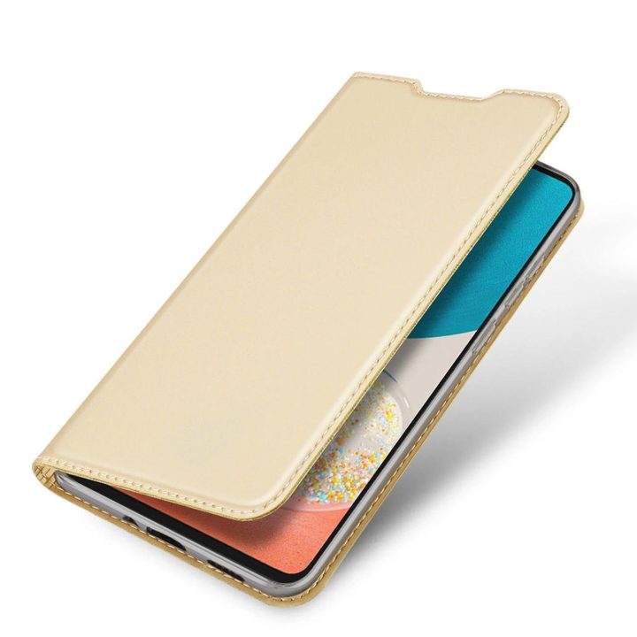 Skin Pro Holster Cover Flip Cover dangtelis, skirtas Samsung Galaxy A73 , auksinis