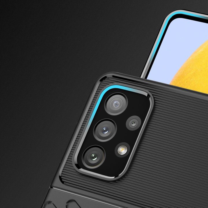 Thunder Case lankstus šarvuotas dangtelis Samsung Galaxy A73 , juodas