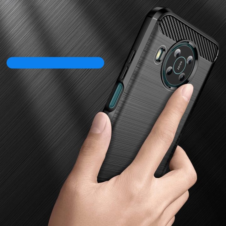 Carbon Case Lankstus dangtelis Nokia X100 black