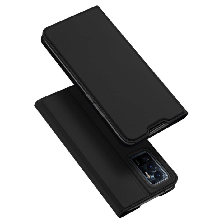 Skin Pro Holster dėklo dangtelis su atvartu Vivo V23e juodas