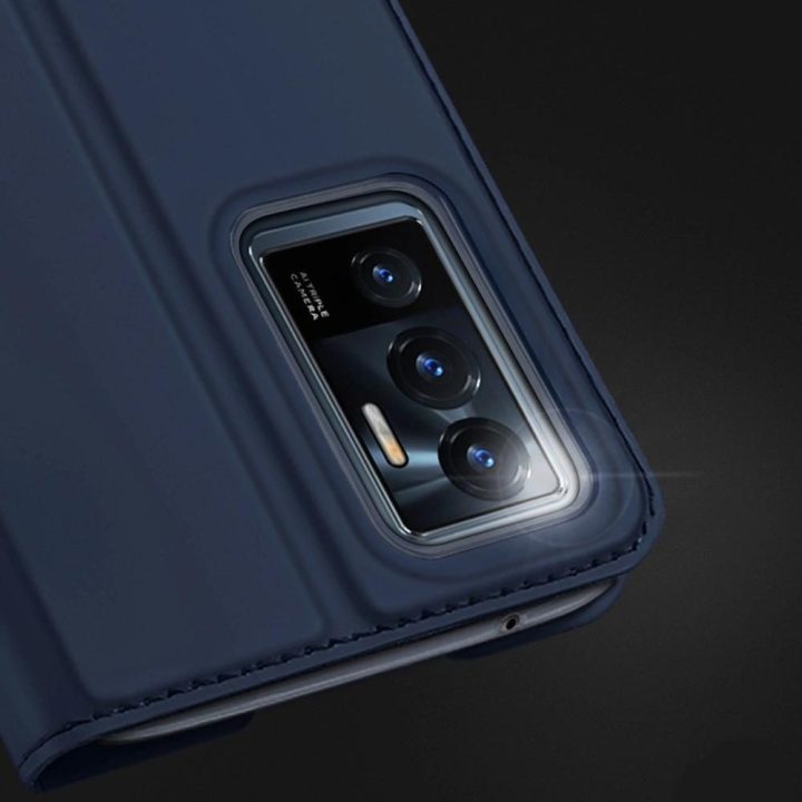 Skin Pro Holster dėklo dangtelis su atvartu Vivo V23e juodas
