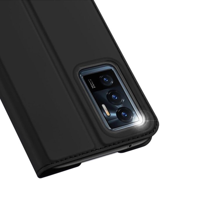Skin Pro Holster dėklo dangtelis su atvartu Vivo V23e juodas