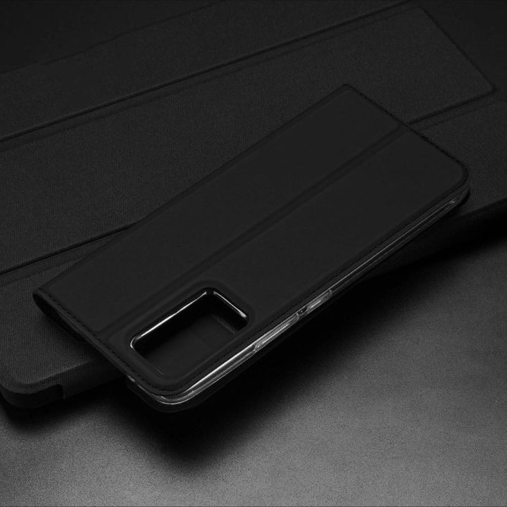 Skin Pro Holster dėklo dangtelis su atvartu Vivo V23e juodas