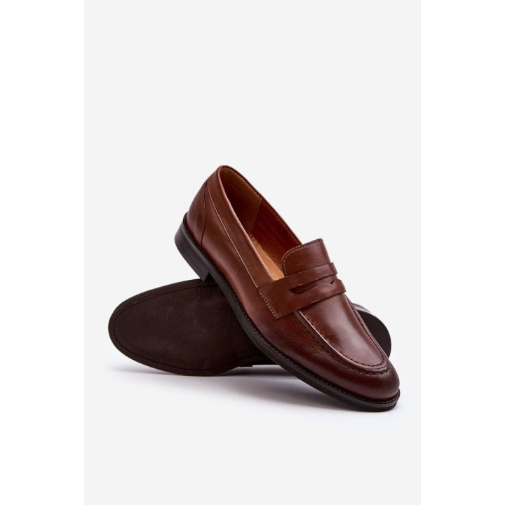 Vyriški odiniai batai Zazoo 1570/1 Brown