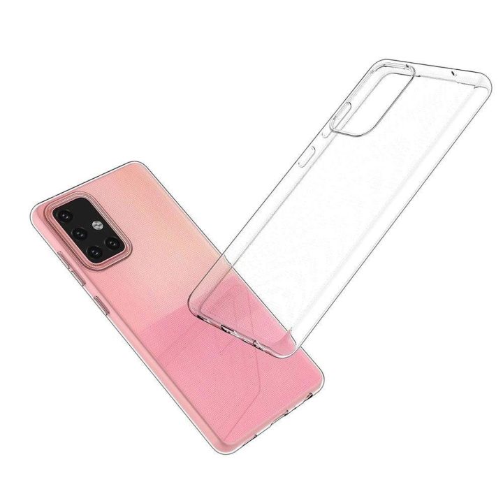 Gelinis korpuso dangtelis Ultra Clear 0,5 mm Samsung Galaxy A73 transparent