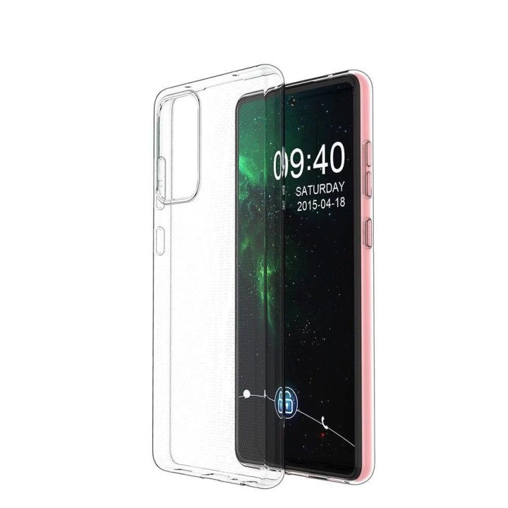Gelinis korpuso dangtelis Ultra Clear 0,5 mm Samsung Galaxy A73 transparent