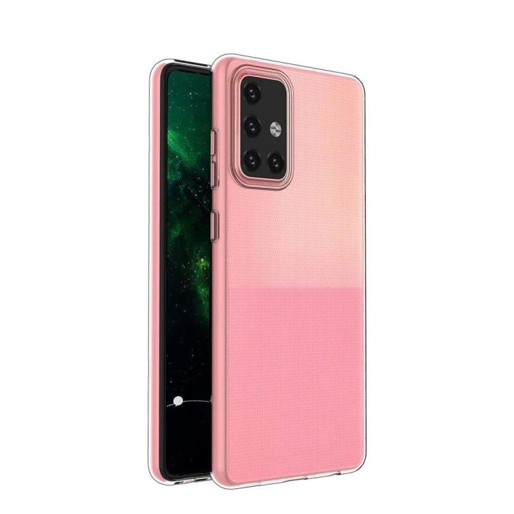 Gelinis korpuso dangtelis Ultra Clear 0,5 mm Samsung Galaxy A73 transparent