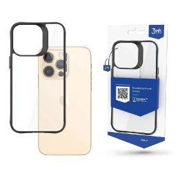 Satin Armor Case+ iPhone 13 Pro Max serijos dėklas - juodas