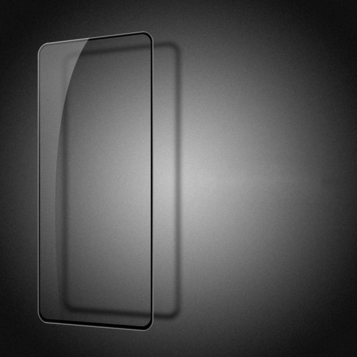 Nillkin CP + PRO itin plonas viso ekrano grūdintas stiklas su 0,2 mm 9H rėmeliu Samsung Galaxy A73 , juodas