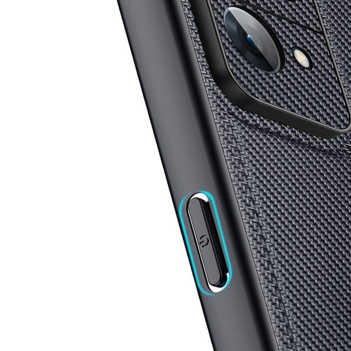 Fino dėklo dangtelis, padengtas nailono medžiaga Oppo Reno7 Pro 5G , juodas