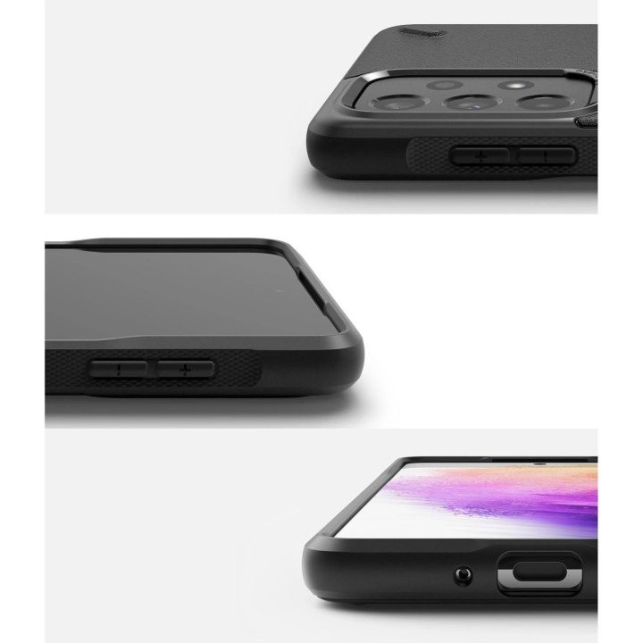 Ringke Onyx patvarus TPU dangtelis, skirtas Samsung Galaxy A73 , juodas