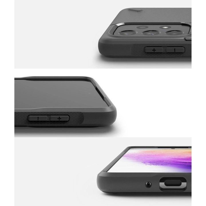 Ringke Onyx patvarus TPU dangtelis, skirtas Samsung Galaxy A73 , pilkas