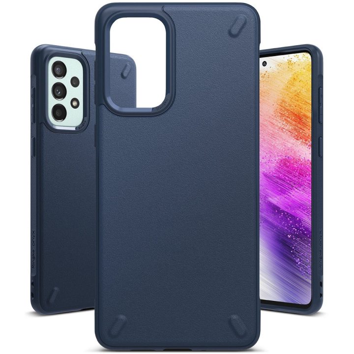 Ringke Onyx patvarus dangtelis Samsung Galaxy A73 tamsiai mėlynas