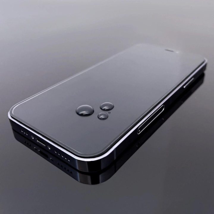 Grūdintas stiklas su rėmeliu, skirtas Oppo A76 / Oppo A36 / Realme 9i, juodas