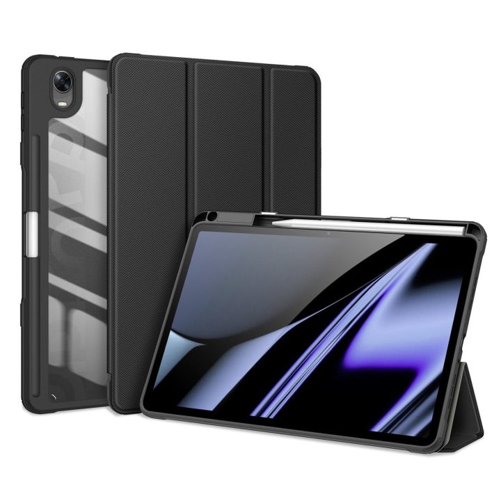 Toby šarvuotas išmanusis dėklas Oppo Pad su plunksnos laikikliu juodas