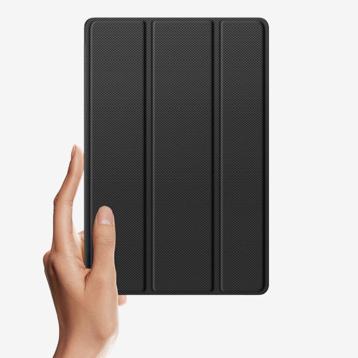 Toby šarvuotas išmanusis dėklas Oppo Pad su plunksnos laikikliu juodas