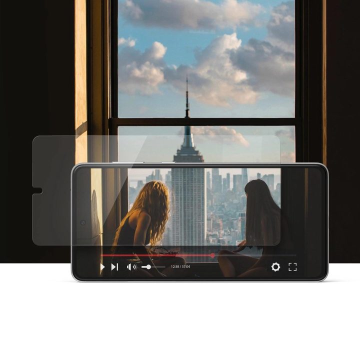 Ringke Invisible Defender ID Glass 2.5D 0.33mm ekrano apsauga Samsung Galaxy A73 5G
