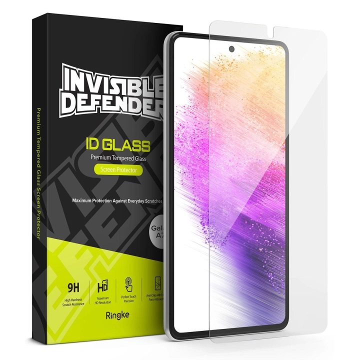 Ringke Invisible Defender ID Glass 2.5D 0.33mm ekrano apsauga Samsung Galaxy A73 5G