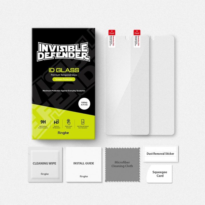 Ringke Invisible Defender ID Glass 2.5D 0.33mm ekrano apsauga Samsung Galaxy A73 5G