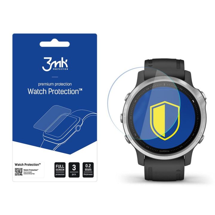 Garmin Fenix 6s - Watch Protection™ prieš FlexibleGlass Lite