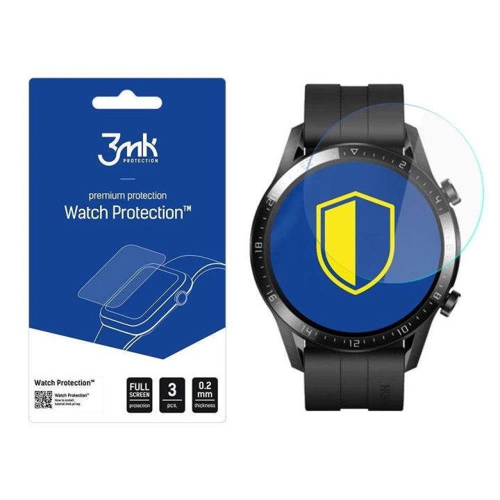 Huawei Watch GT 2 46 mm - Watch Protection™ prieš FlexibleGlass Lite