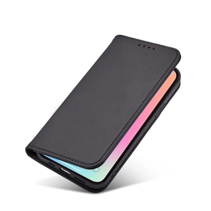 Magnetinis kortelių dėklas iPhone 13 Pro Pouch Card Wallet Card Holder Black