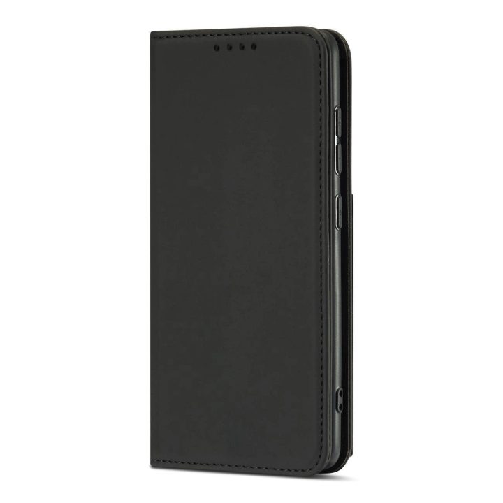 Magnetinis kortelės dėklas Samsung Galaxy A12 5G Pouch Wallet Card Holder Black
