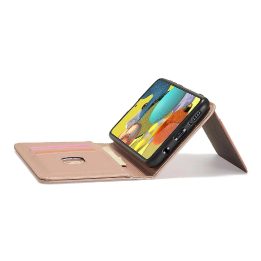 Magnetinis kortelės dėklas Samsung Galaxy A13 5G Pouch Wallet Card Holder Pink