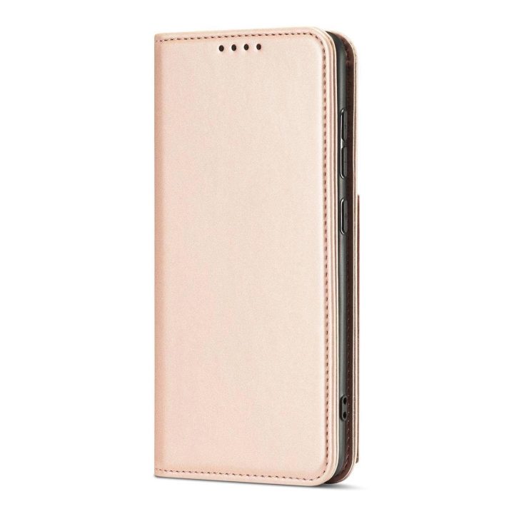 Magnetinis kortelės dėklas Samsung Galaxy A13 5G Pouch Wallet Card Holder Pink