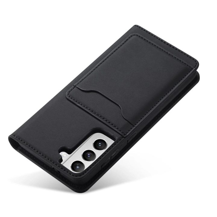Magnetinis kortelių dėklas Samsung Galaxy S22 + (S22 Plus)