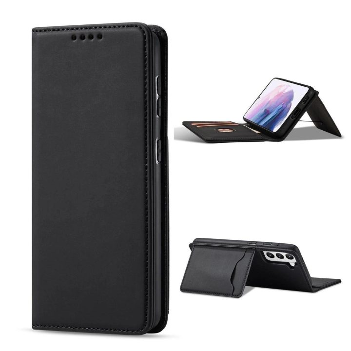 Magnetinis kortelių dėklas Samsung Galaxy S22 + (S22 Plus)