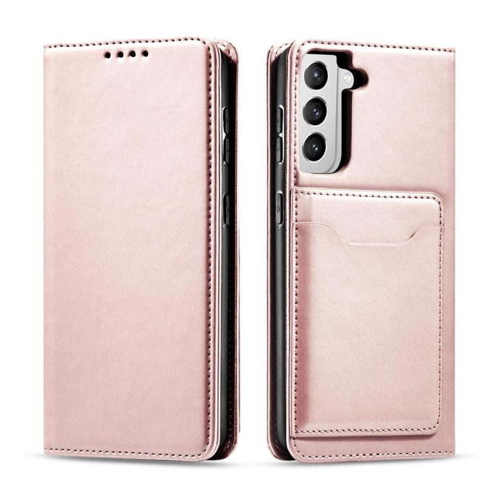 Magnetinis kortelių dėklas Samsung Galaxy S22 + (S22 Plus)