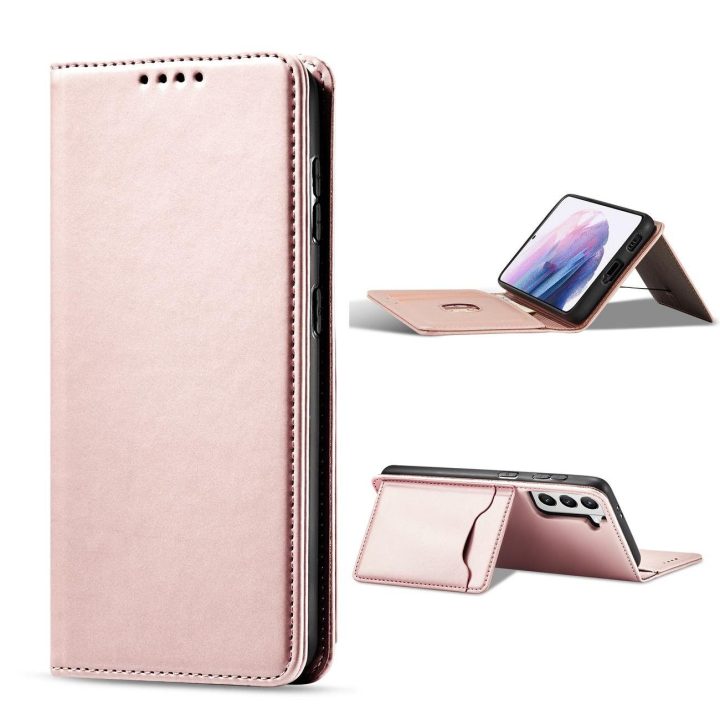 Magnetinis kortelių dėklas Samsung Galaxy S22 + (S22 Plus)