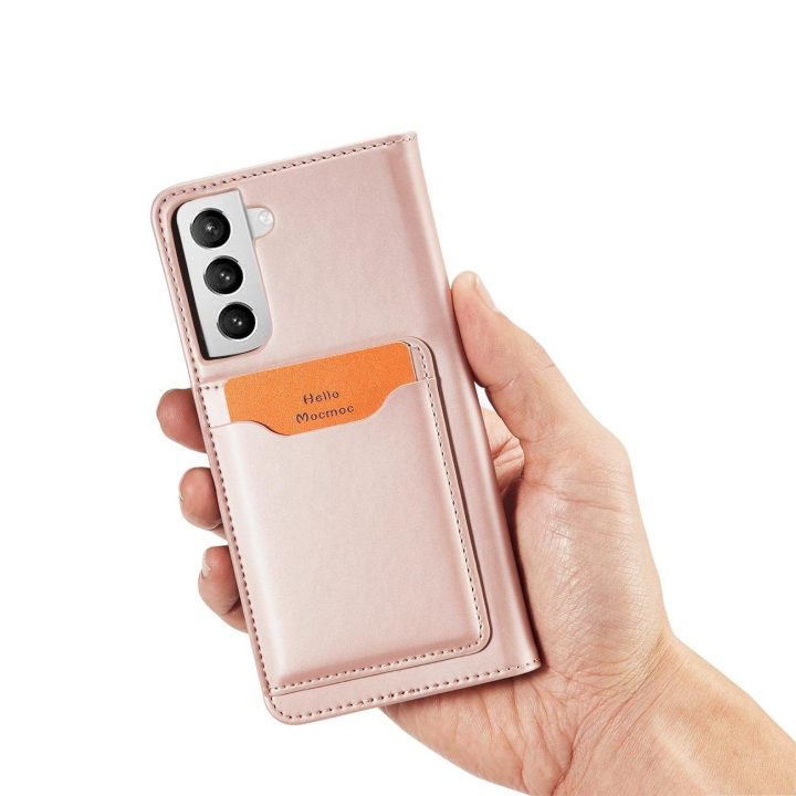 Magnetinis kortelių dėklas Samsung Galaxy S22 + (S22 Plus)