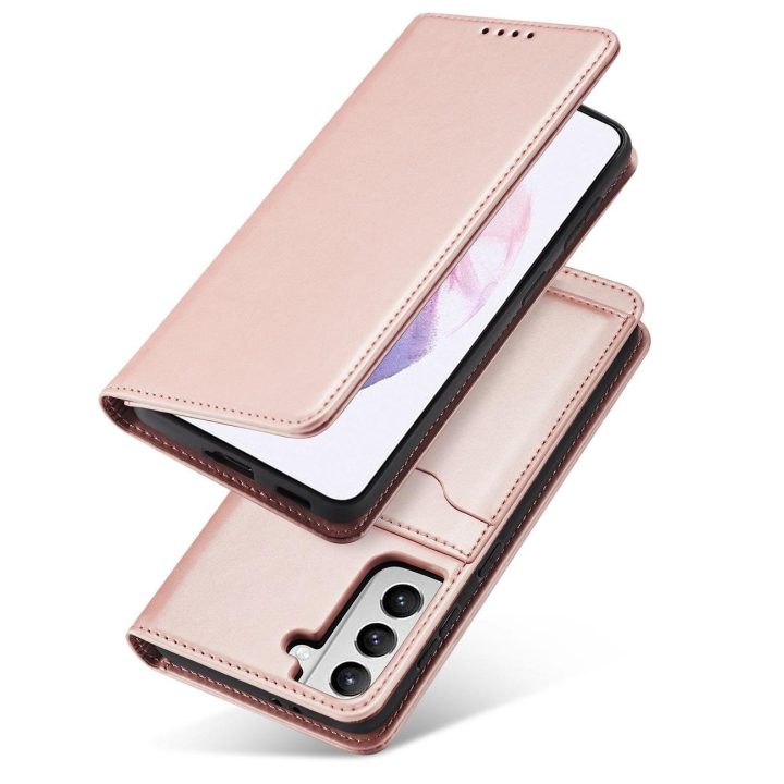 Magnetinis kortelių dėklas Samsung Galaxy S22 + (S22 Plus)