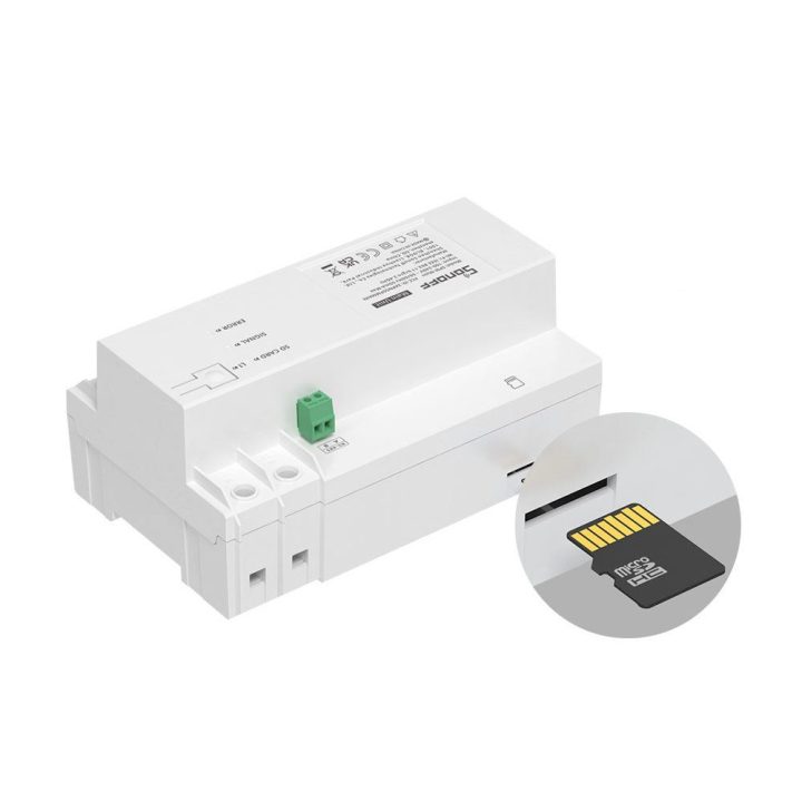 išmanusis jungiklis, leidžiantis išmatuoti suvartojamos energijos kiekį Sonoff SPM Fi / Ethernet galios matuoklis