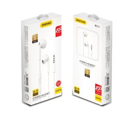 ausinės į ausis su 3,5 mm minijack jungtimi, baltos spalvos (X14PRO)
