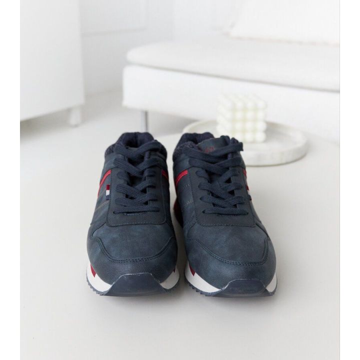 Navy blue Lee Cooper LCJ 0642M sportbačiai