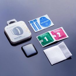 Laikrodžio stiklas hibridinis stiklas, skirtas Xiaomi Watch Color 2 , juodas