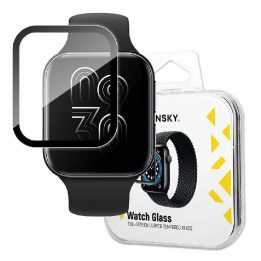 Watch Glass hibridinis stiklas Oppo Watch 41 mm juodas stiklas