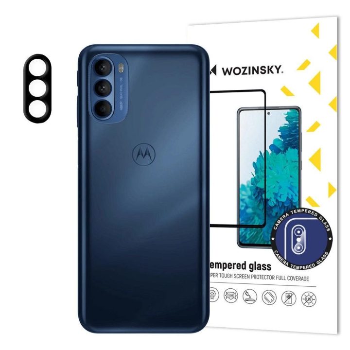 9H pilnas kameros stiklas, skirtas Motorola Moto G41