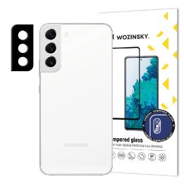 9H pilnas kameros stiklas Samsung Galaxy S22 + (S22 Plus)
