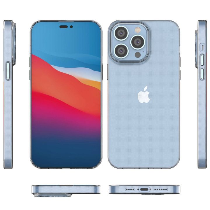 Itin skaidrus 0,5 mm iPhone 14 Pro Max dangtelis gelinis skaidrus