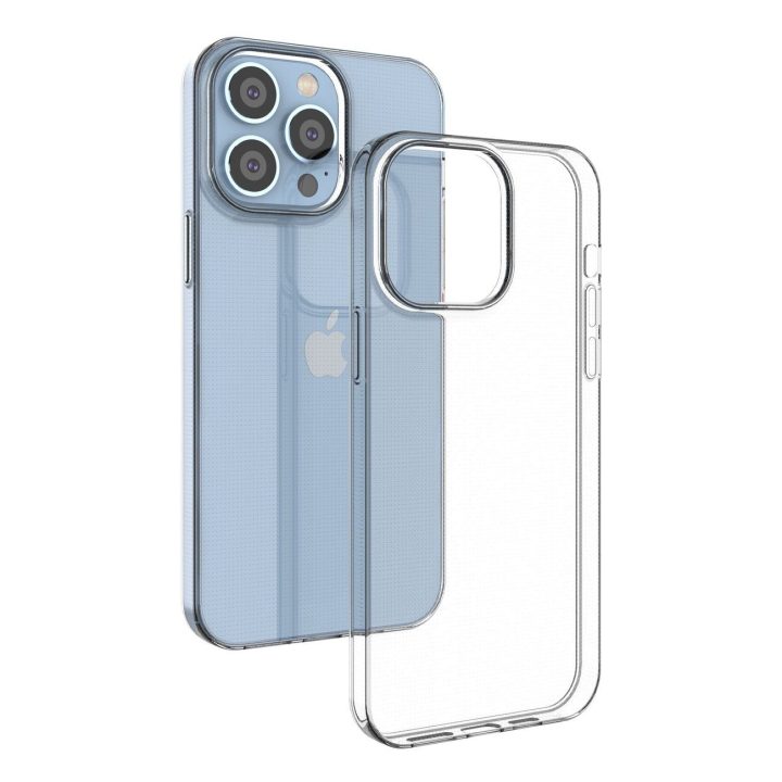 Itin skaidrus 0,5 mm iPhone 14 Pro Max dangtelis gelinis skaidrus
