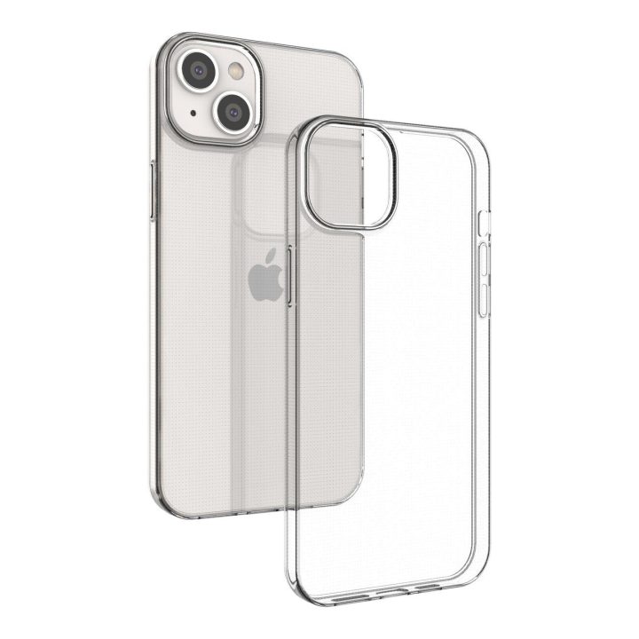 Gelinis korpuso dangtelis Ultra Clear 0,5 mm iPhone 14 Max permatomas