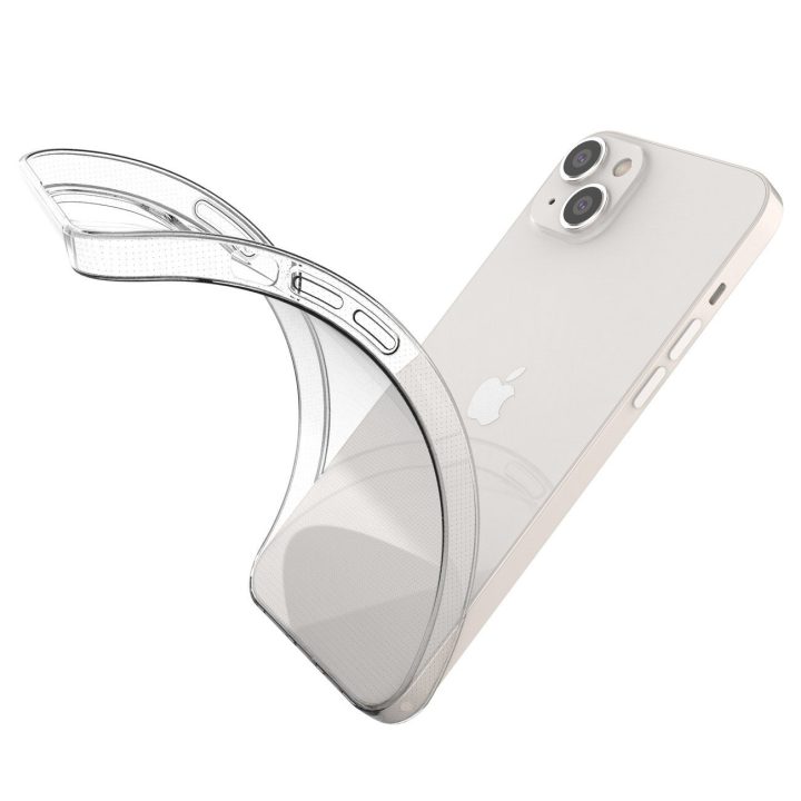 Gelinis korpuso dangtelis Ultra Clear 0,5 mm iPhone 14 Max permatomas
