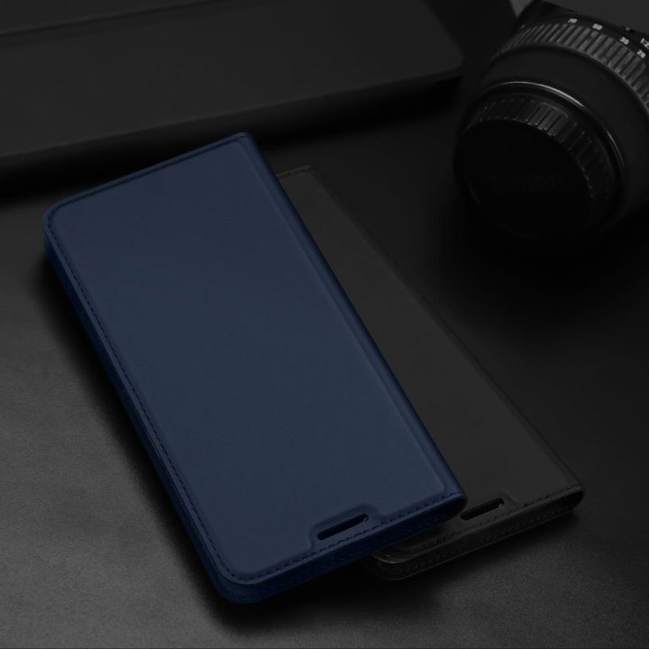 Skin Pro dėklo dangtelis su atvartu Realme Narzo 50A juodas