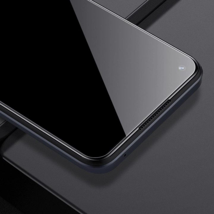 Nillkin CP + PRO itin plonas viso ekrano grūdintas stiklas su 0,2 mm rėmeliu 9H Realme 9 Pro juodas