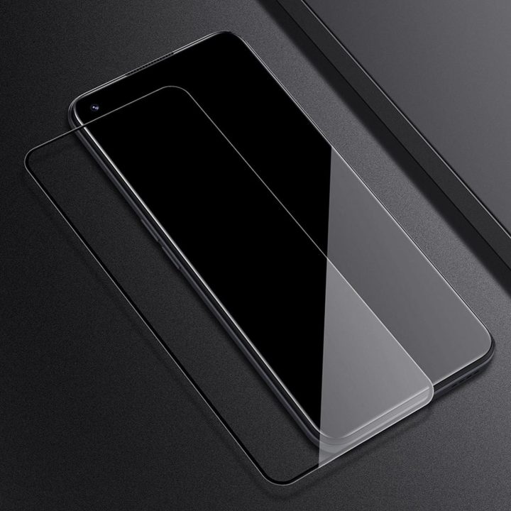 Nillkin CP + PRO itin plonas viso ekrano grūdintas stiklas su 0,2 mm rėmeliu 9H Realme 9 Pro juodas