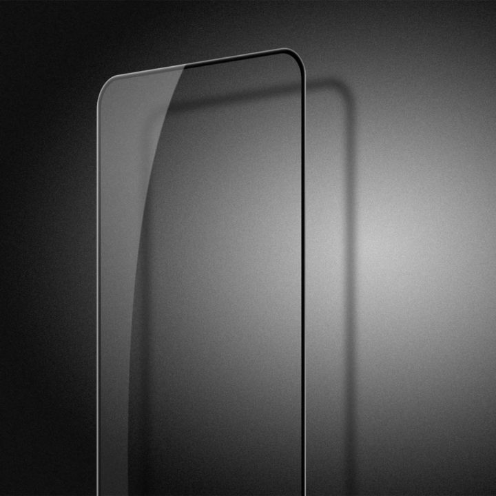 Nillkin CP + PRO itin plonas viso ekrano grūdintas stiklas su 0,2 mm rėmeliu 9H Realme 9 Pro juodas
